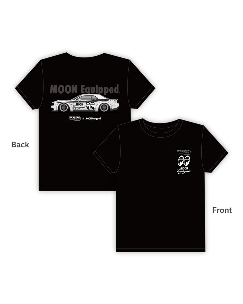 MOONEYES × TARMAC WORKS 聯名限定 T-Shirt 短袖上衣 - 男 T 恤 - 棉．麻 