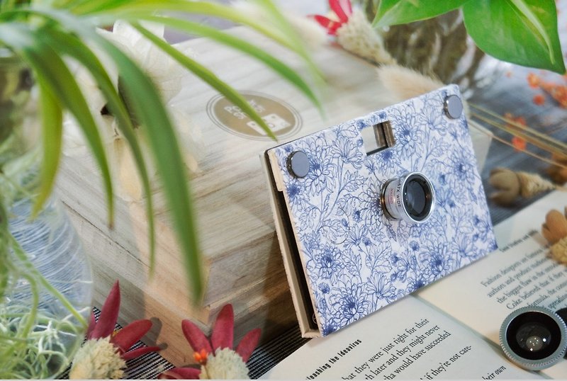 Paper Shoot paper camera,  Summer Bloom Series - Midsummer( 800MP Resolution) - Cameras - Paper White