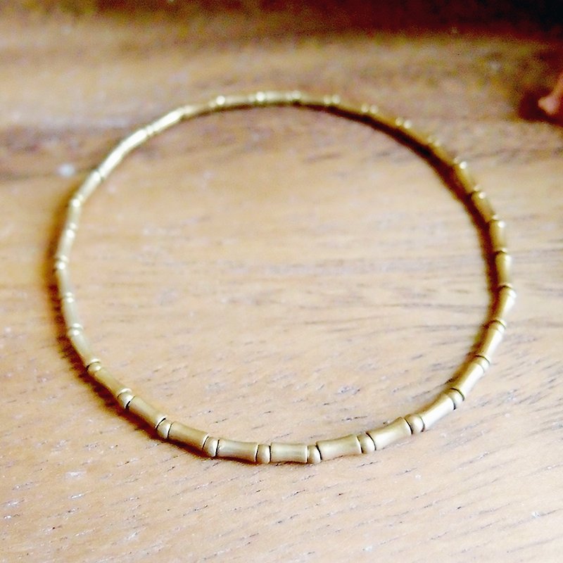 ♦ ViiArt ♦ I ♦ unstamped Bronze bracelet yellow - Bracelets - Other Metals Gold