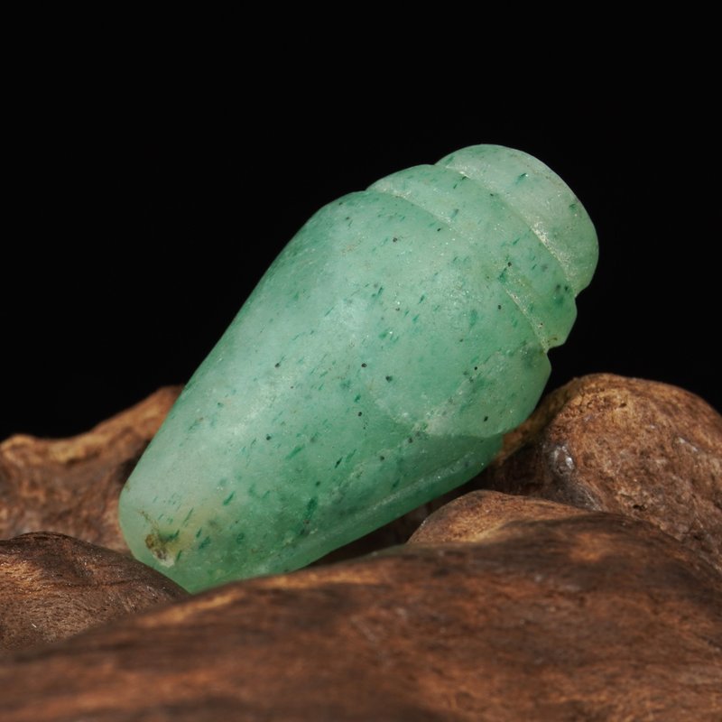 Myanmar pagoda local jade snail beads - Other - Other Materials 