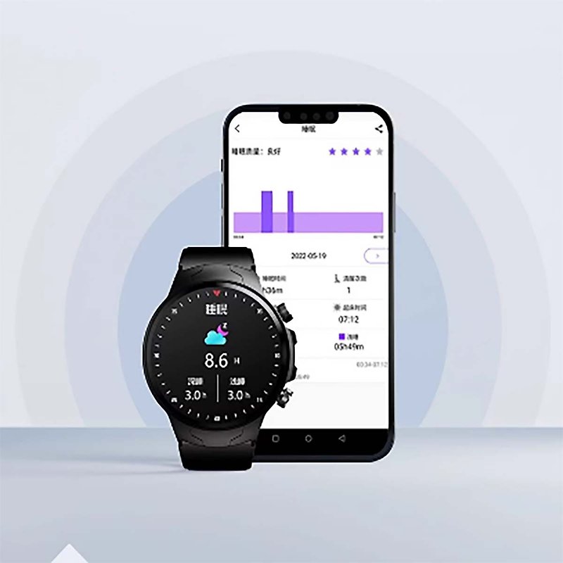 [Free Shipping] Smart Bracelet Watch Home Qi Sports Health Non-invasive Blood Glucose Monitor DiDoE48 - แกดเจ็ต - วัสดุอื่นๆ สีดำ