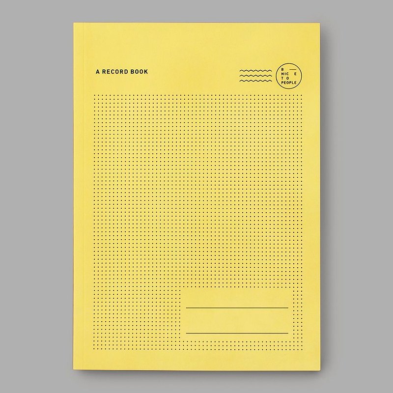 BNTP Life Objective Review Notebook A5 - Personality Yellow, BNP81772 - สมุดบันทึก/สมุดปฏิทิน - กระดาษ สีเหลือง