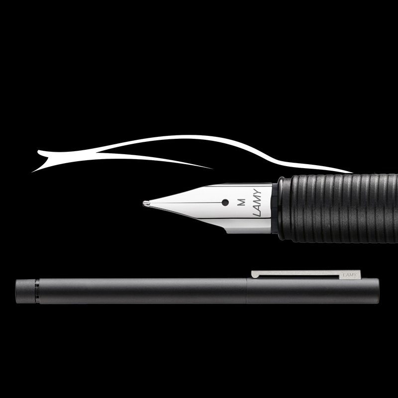 LAMY 鋼筆 / CP1 056 匹敵系列  - 霧光黑 - 鋼筆 - 鋁合金 黑色