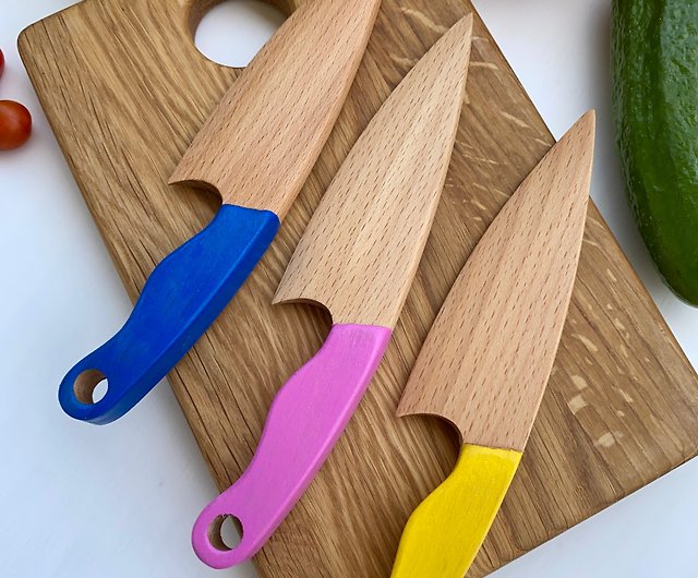Safe Wooden Knife for Kids, Children's Montessori Knife, Toddler Butter  Knife - Shop OlivkaWood Kids' Toys - Pinkoi