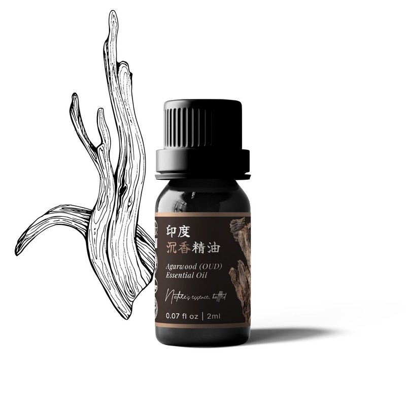 【卡佛香】印度沉香精油 - 香氛/精油/擴香 - 玻璃 黑色