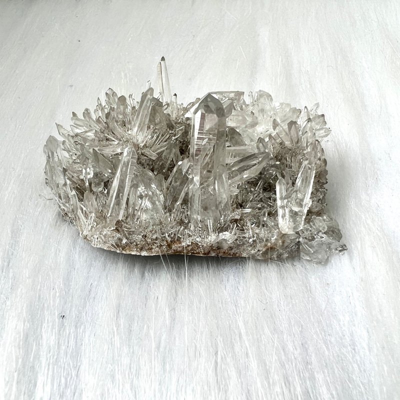 白菊花晶簇 | 水晶 | 水晶簇 | 水晶擺件 - 擺飾/家飾品 - 水晶 透明
