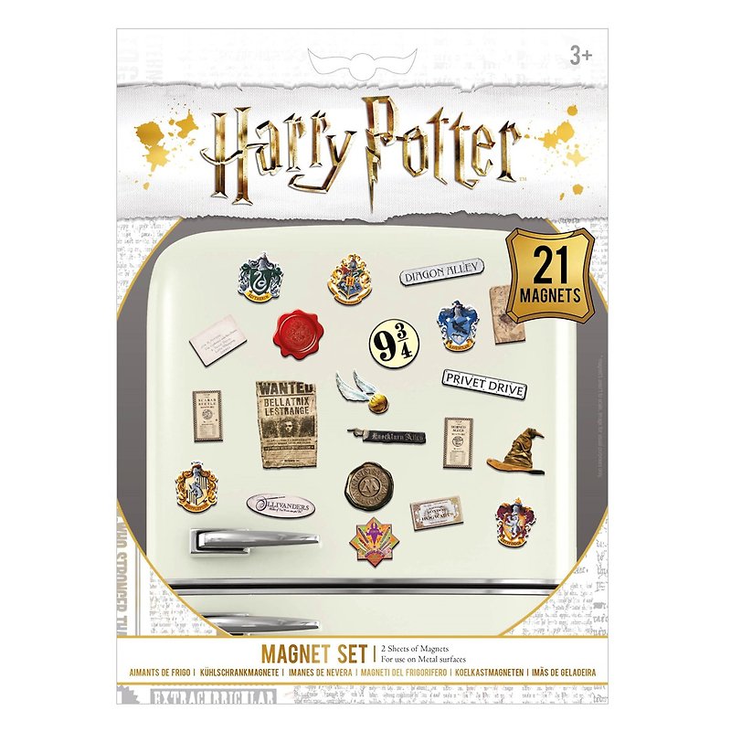 [Lee Potter] Magic World Imported Magnet Set Harry Potter - Magnets - Other Materials Multicolor