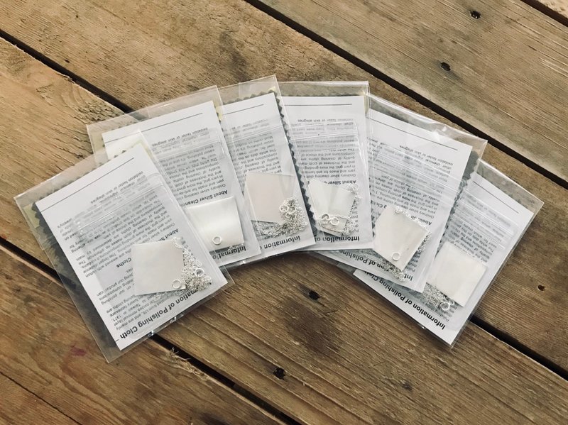 銀墜材料包silver925 - 項鍊 - 純銀 
