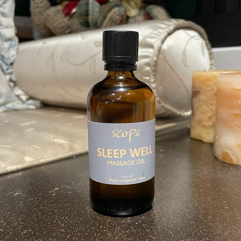 【SCOPē】グッドナイト イングリッシュマッサージオイル 100ml -ラベンダー- 2026年新発売 - ボディケア・マッサージオイル - コンセントレート・抽出物 