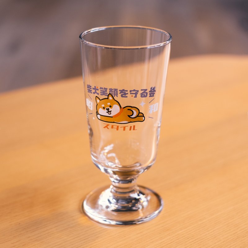 【PJai the Shiba】Showa Glass (AA479) - Cups - Glass Transparent