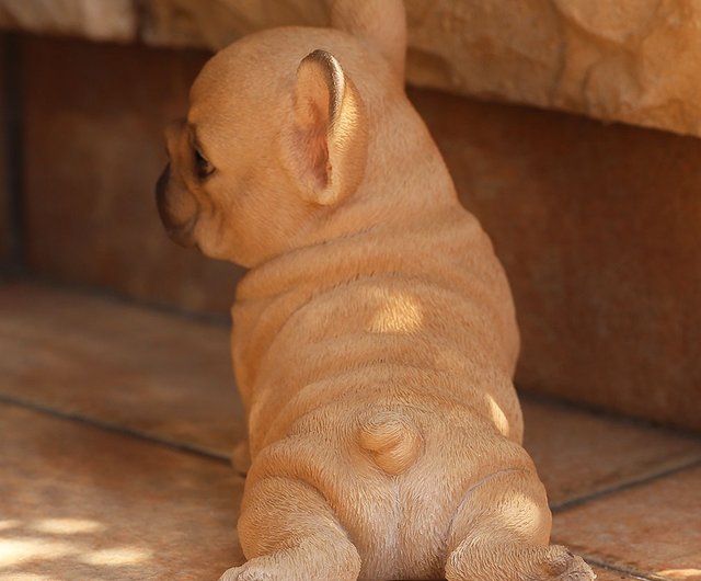 デバリエ 犬の置物 フレンチブルドッグ レジン製 ギフト 最適な