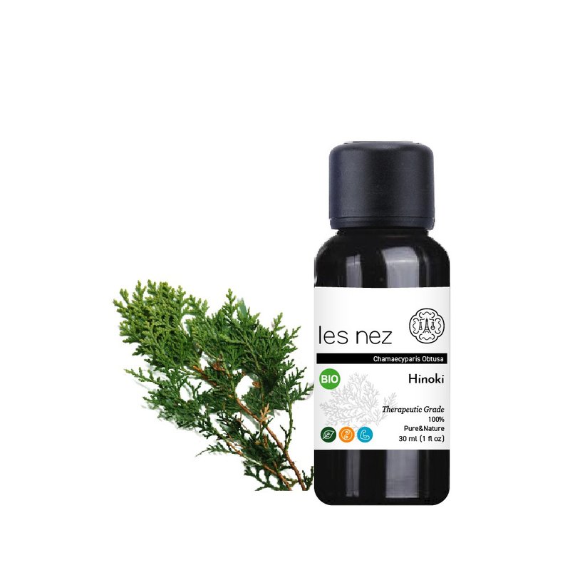 【Les nez 香鼻子】天然單方檜木精油 30ML - 香氛/精油/擴香 - 精油 黑色