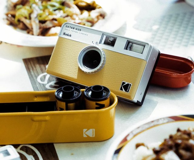 Kodak コダック】フィルムカメラ Kodak Ektar H35 サンドカラー ハーフ