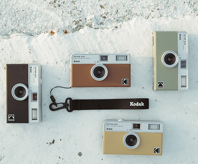 Kodak コダック】フィルムカメラ Kodak Ektar H35 サンドカラー ハーフ ...