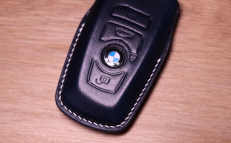 BMW car key case leather key - อื่นๆ - หนังแท้ หลากหลายสี