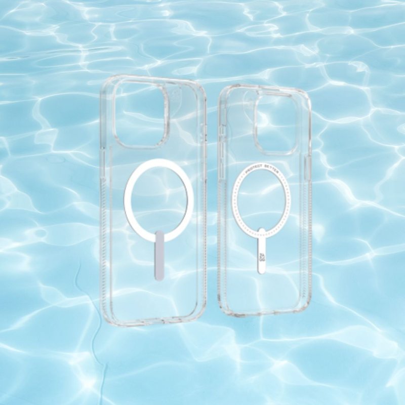 ZAGG iPhone 15 D3O Essential Clear Snap MagSafe 磁吸透明手機 - 手機殼/手機套 - 塑膠 透明