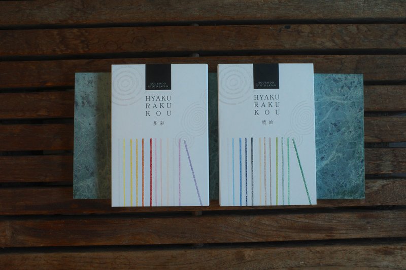 日本香彩堂 - 百樂香 綜合聞香組線香・12 種入 - 共 2 款 - 香氛/精油/擴香 - 其他材質 多色