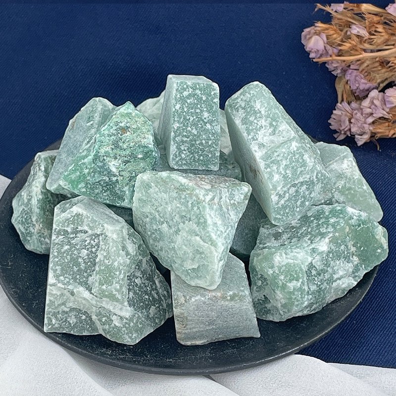【MU工坊】綠東陵擴香石/水晶擴香燈/碎石/室內香薰/淨化小夜燈 - 香氛/精油/擴香 - 其他材質 