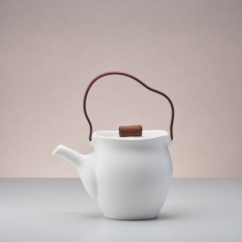 漾 │ Ripple - 白瓷茶壺 - 茶具/茶杯 - 瓷 白色