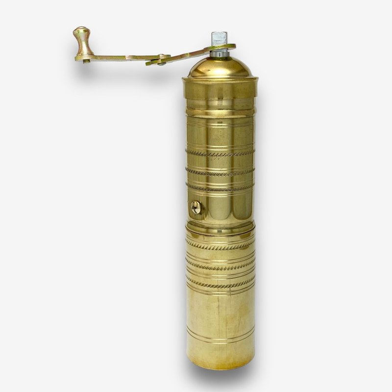 SOLO European Home-Turkish traditional handmade Bronze coffee grinder (straight) - Coffee Pots & Accessories - Copper & Brass Gold