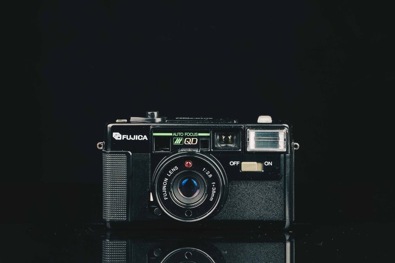 FUJICA AUTO-7 QD #4453 #135底片相機 - 相機/拍立得/底片相機 - 其他金屬 黑色