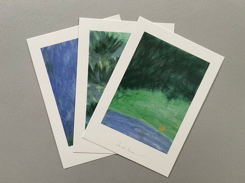 Postcards:  雨裡的螢火蟲  (3 in1) - 卡片/明信片 - 紙 