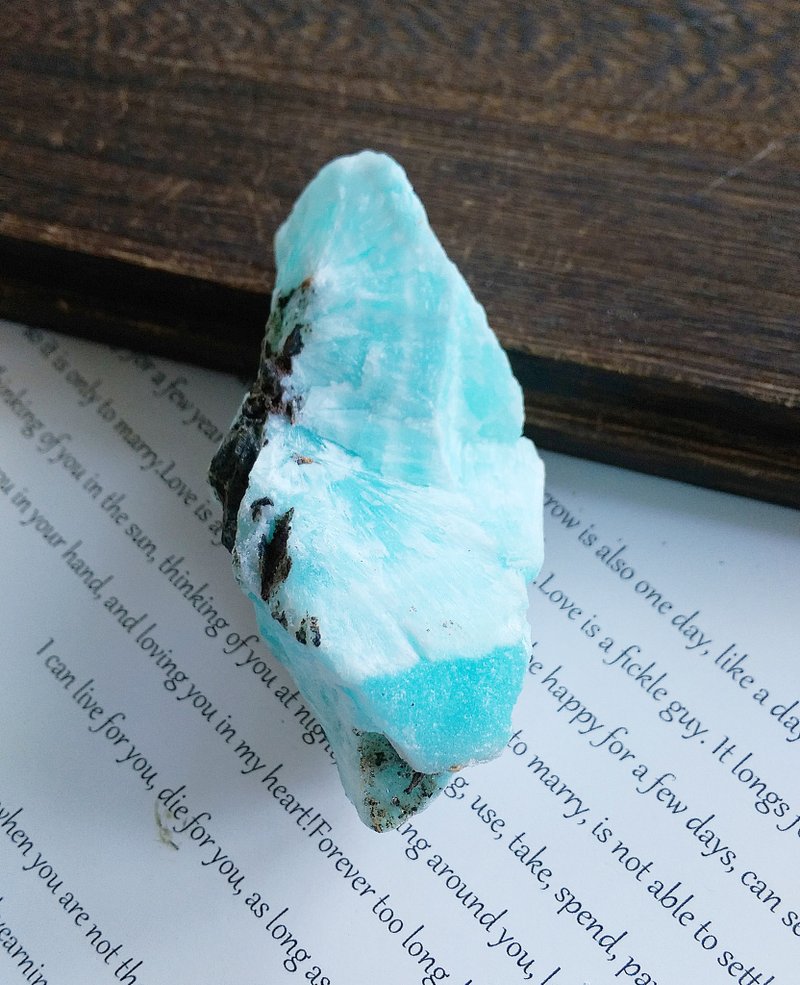 Blue Aragonite 雲南產地  藍文石 藍霰石 天然礦石 原礦 - 擺飾/家飾品 - 其他材質 