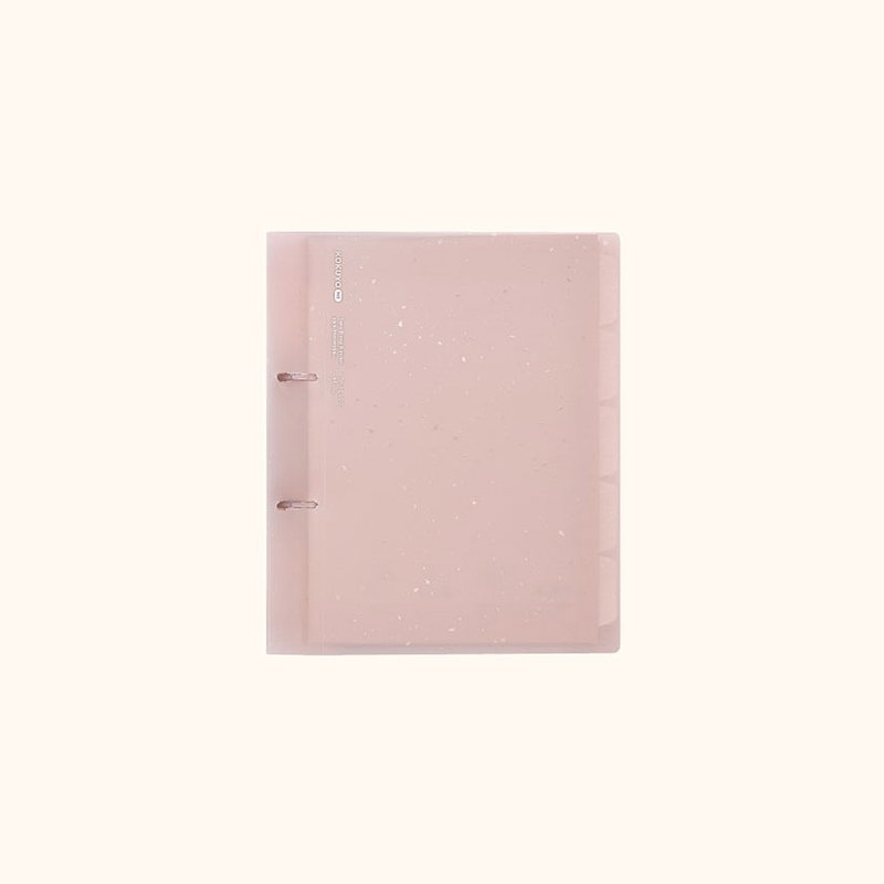 KOKUYO ME 2 Hole Binder B5 Pink Gray - สมุดบันทึก/สมุดปฏิทิน - กระดาษ หลากหลายสี