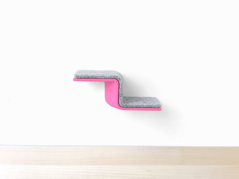 小さな階段シェルフ【ピンク】 - 其他家具 - 羊毛 粉紅色