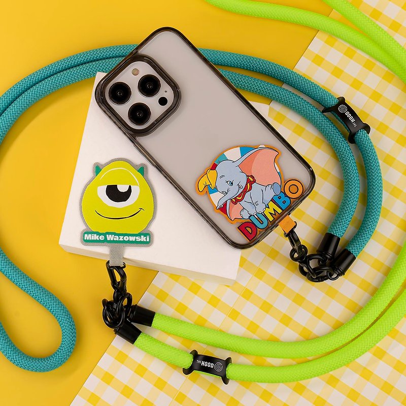 Disney Dumbo Phone Strap With Patch / Card ,Crossbody - อุปกรณ์เสริมอื่น ๆ - ไนลอน หลากหลายสี