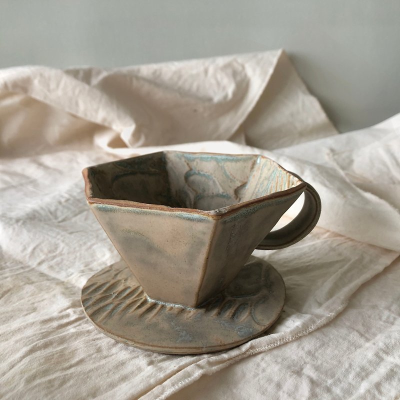 大地豐景 系列 咖啡濾杯 v60波浪濾紙 - 咖啡壺/咖啡器具 - 陶 