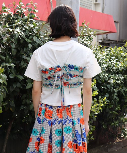 AFRICAビスチェセット風Tシャツ - ショップ moyan ecri Tシャツ