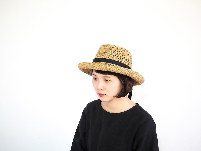 KIKONO帽子【Maria-マリア】 - 帽子 - その他の素材 ブラウン