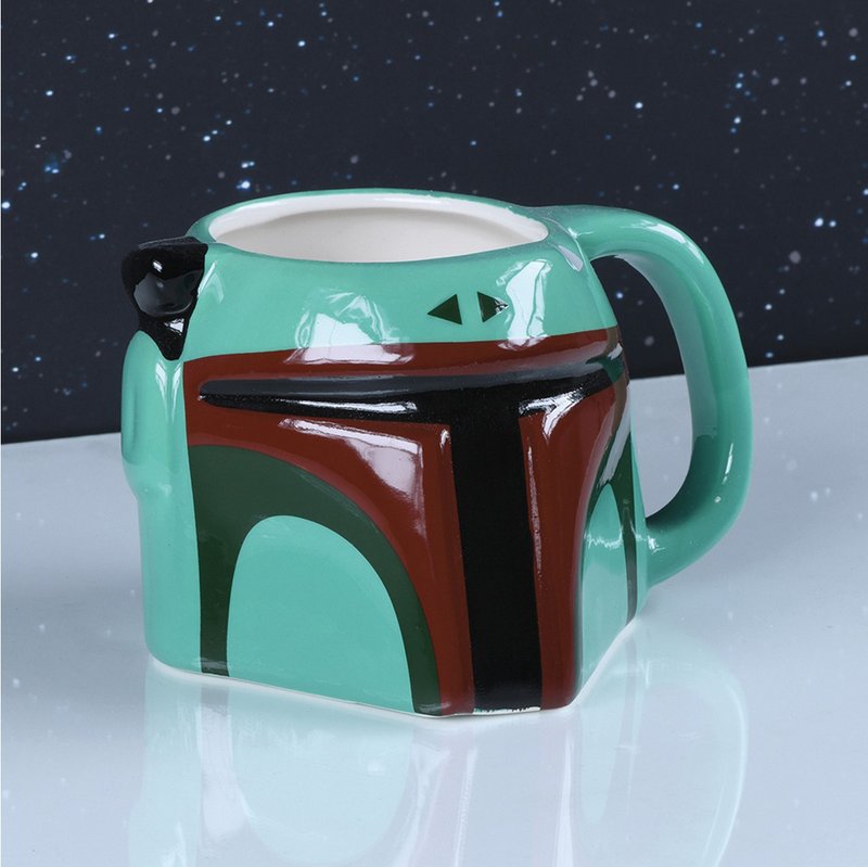【星際大戰】Star Wars 波巴費特(Boba Fett) - 3D馬克杯 - 咖啡杯/馬克杯 - 陶 多色