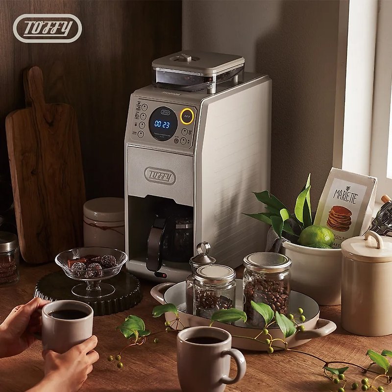 Toffy Premium fully automatic cone grinder coffee machine K-CM9 - เครื่องทำกาแฟ - วัสดุอื่นๆ 