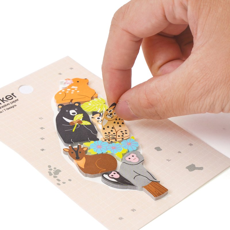 【i-Marker 台灣特色便利貼】 在地文創設計 美食 貓咪 文化 交通 - 便條紙/便利貼 - 紙 多色