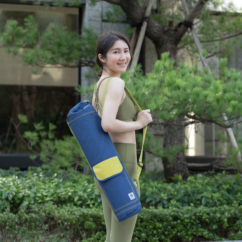 吉尼亞率性瑜珈背袋-防潑水款-Fun Sport fit - 運動用品/健身器材 - 其他材質 黃色