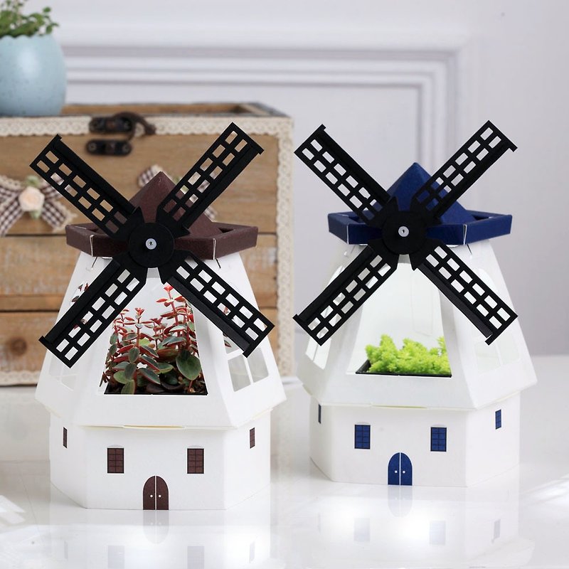 Paper Garden Mini Grow Light/windmill - Plants - Paper White