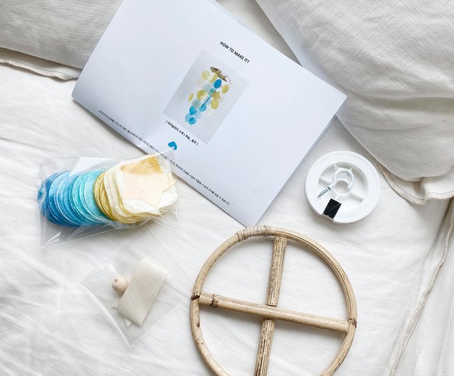 青と白の貝殻モビール 2ケセット MOMOSE 商品一覧 | 三木楽器公式通販