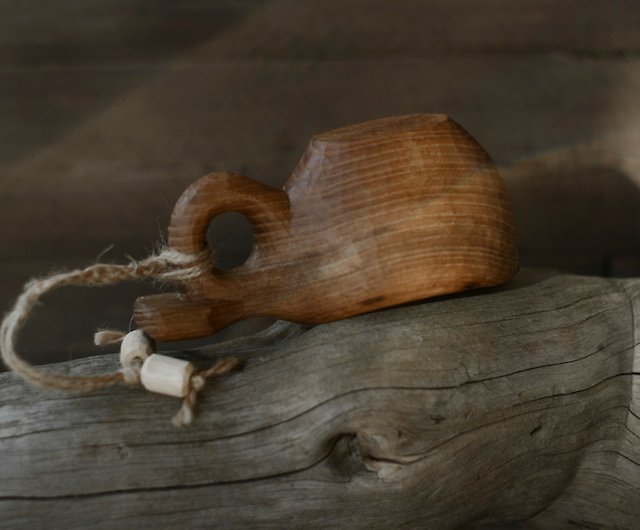 KUKSA CUP MADE OF OLIVE WOOD