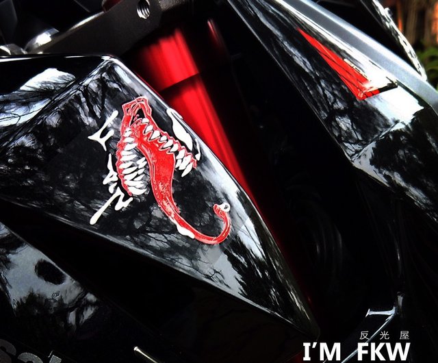 ヴェノム カーネイジ ヴェノムステッカー VENOM 反射ステッカー カー