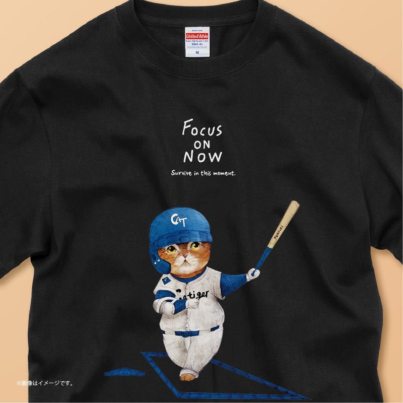 FOCUS ON NOW/コットンTシャツ - 女 T 恤 - 棉．麻 白色