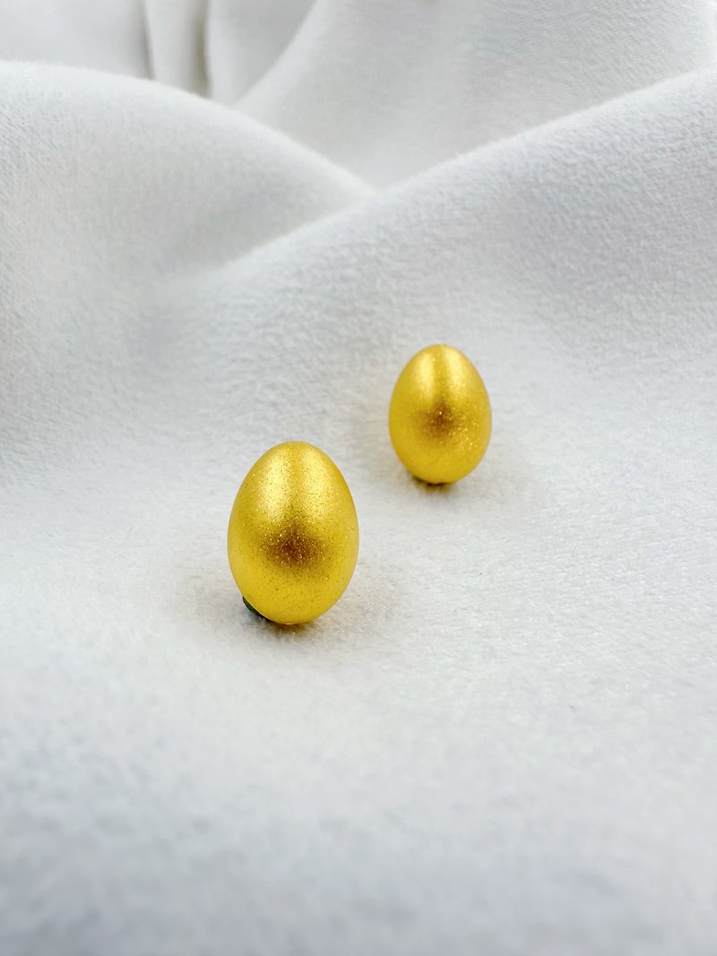 Golden Egg Golden Egg_Gold 9999_Gold Jewelry_Gold_Pure Gold_Wealth Recruitment_Wealth Place_Good Luck_Gifts - Other - Precious Metals 