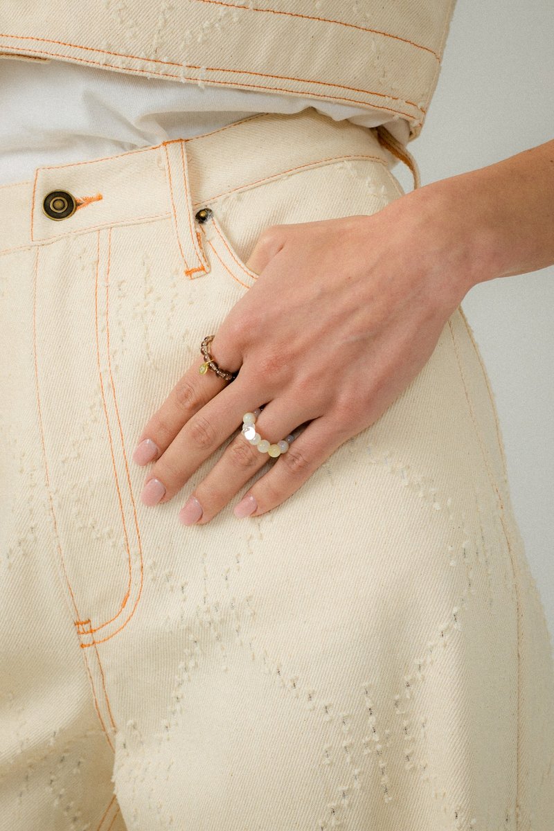 天然石戒指 | s925 | 手工 | 半寶石 | 天然石 - 戒指 - 半寶石 多色