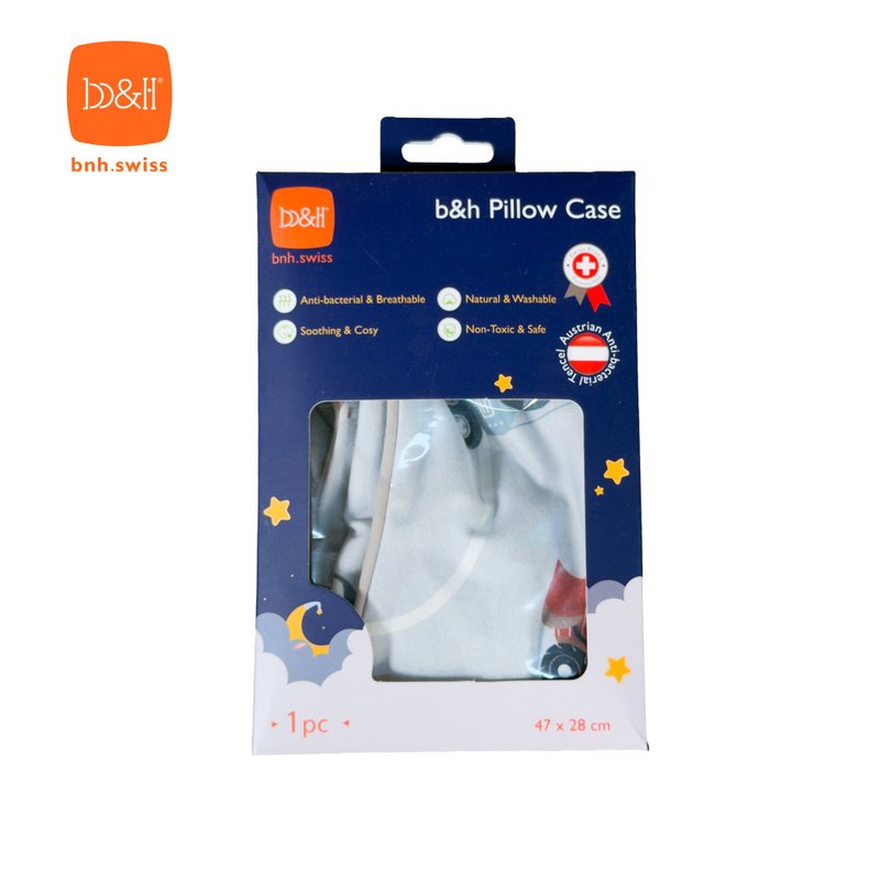 b&h 親水棉幼童塑型枕頭(6個月-7歲)配件-枕套(不連枕頭) -工程車 - 嬰兒床/床圍/寢具 - 其他材質 多色