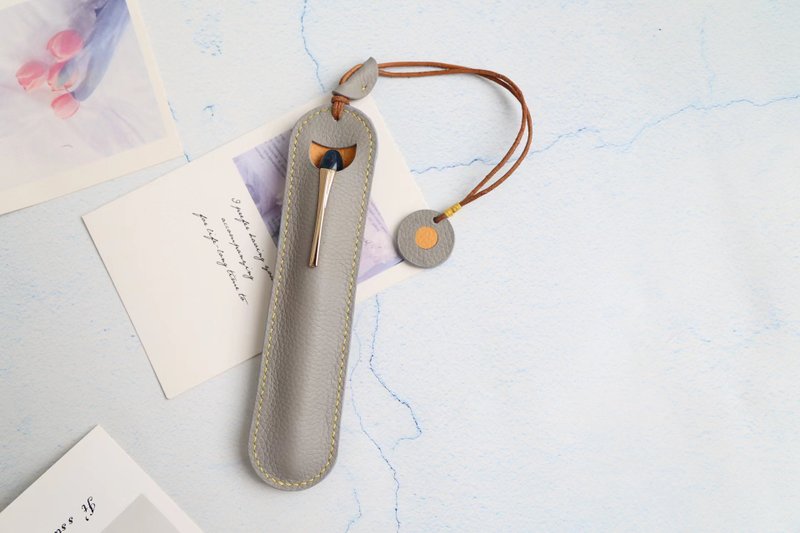 免運筆套純手工縫製鋼筆保護套義大利進口牛皮鋼筆鋼珠筆原子筆 - 鉛筆盒/筆袋 - 真皮 