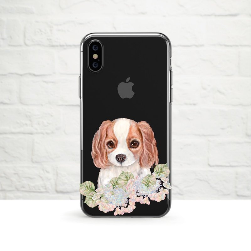 Cocker Spaniel Soft Phone Case, iPhone 12pro, Xs Max, Xr to iPhone SE/5, Samsung - เคส/ซองมือถือ - ซิลิคอน สีนำ้ตาล