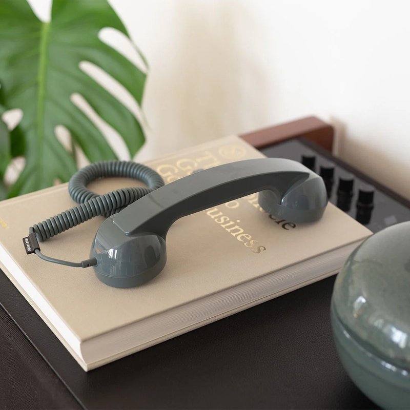 Native Union | POP PHONE 復古話筒 - 石墨綠 - 科技小物 - 環保材質 綠色