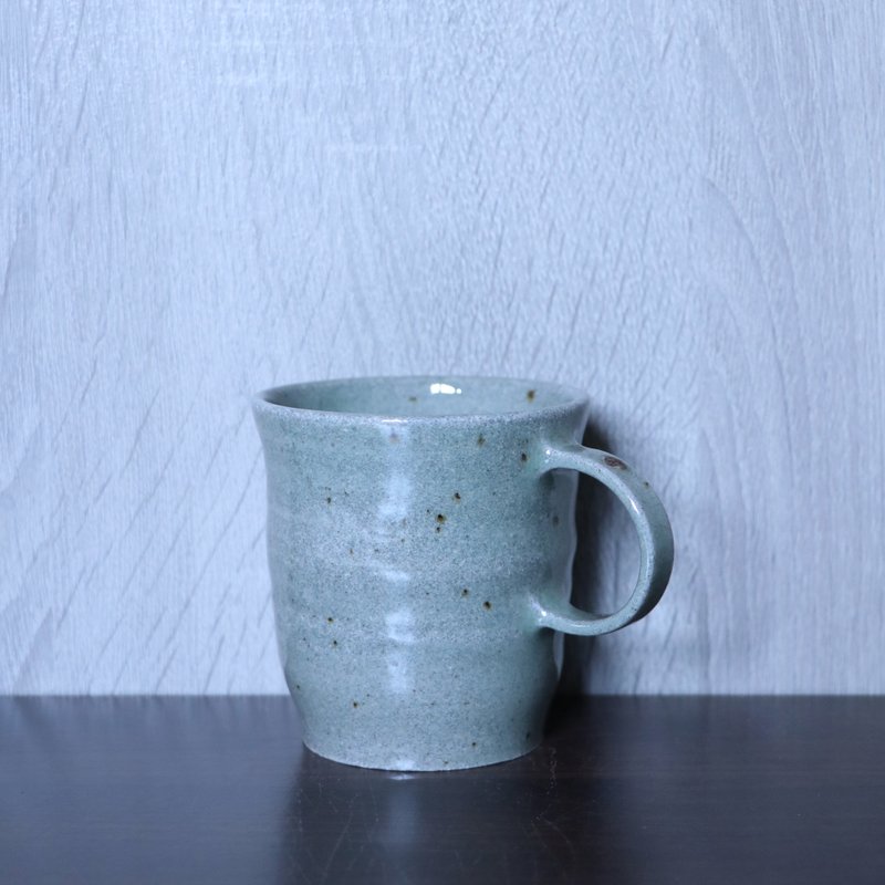 Waizai green celadon granite cup - แก้วมัค/แก้วกาแฟ - ดินเผา 