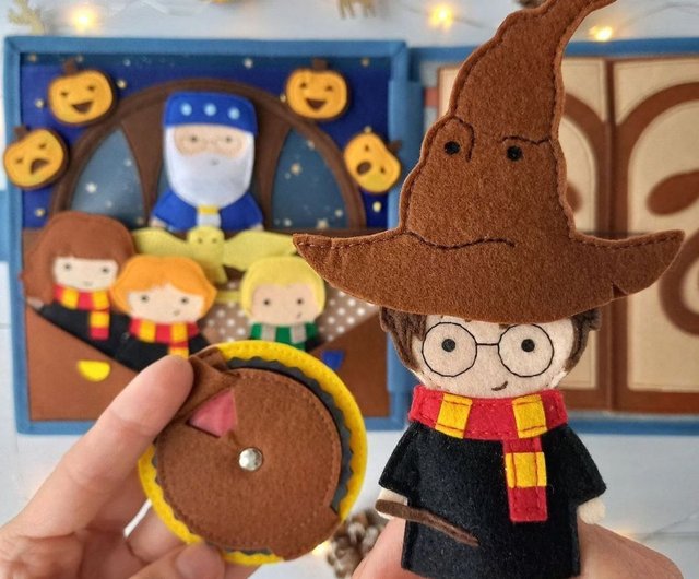ハリー・ポッター、ファン、魔法使いのための魔法の手作りフェルト